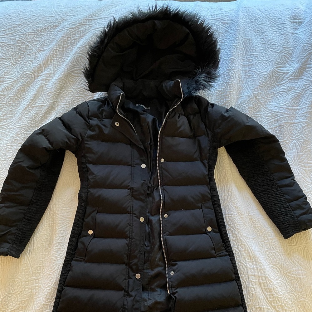 Black Long Winter Coat